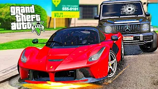 ЗА МОЕЙ ФЕРРАРИ СЛЕДИТ КОНВОЙ ИЗ ЧЕРНЫХ ГЕЛИКОВ! - GTA 5 РЕАЛЬНАЯ ЖИЗНЬ (МОДЫ ГТА 5)