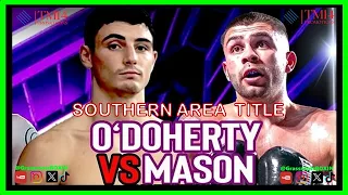 Louie O'Doherty vs Marley Mason - FULL FIGHT - Southern Area Light Title -  (TKO for O'Doherty)