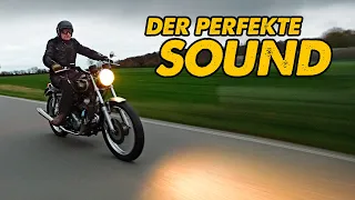 Auf dem Feuerstuhl durch die Nacht | Norton Commando 850 | Andis Funktionspunk