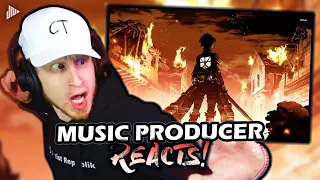 Music Producer Reacts to Attack on Titan OST - YOUSEEBIGGIRL/T:T