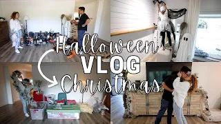 Vlog: Undecorating Halloween & Switching gears to Christmas