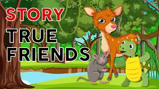 A Friendship Tale | True Friends | Moral Stories for Kids | English Stories | Bedtime Stories