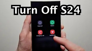 How to Turn Off & Set Up Power Button - Samsung Galaxy S24 / S24+ / S24 Ultra