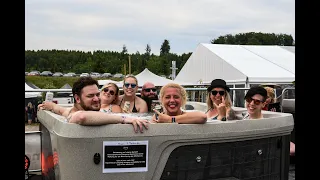 So luxuriös können Besucher bei Rock am Ring zelten