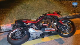 Speed a major factor in Pattaya motorbike accident that killed one Middle Eastern tourist.