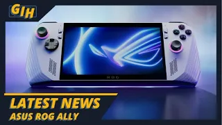 ROG ALLY News: Performance And Battery Life Improvements, Accessories, And Displays In Stores!