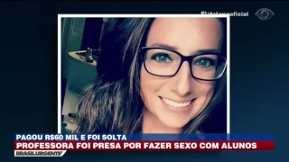 Professora é presa por fazer sexo com alunos nos EUA