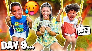 LAST TO STOP SWINGING CHALLENGE WINS $10,000 WITH THE PRINCE FAMILY!!