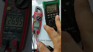 How to test hybrid inverter high PV input voltage