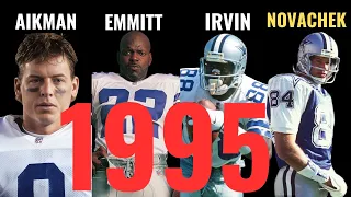 Dallas Cowboys Quadruplets! A Deep dive in the 1995 Dallas Cowboys Season! Jay Novacek