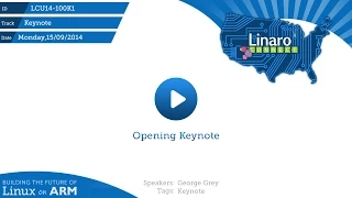 LCU14 : Opening Keynote & Project Ara
