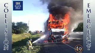 ДТП. Аварии. Столкновения автомобилей, нарушения, сбитые пешеходы  подборка на видео-регистратор #49