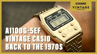 Unboxing The Casio Vintage A1100G-5EF