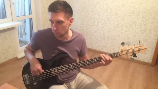 Чайф - В её глазах Bass Cover