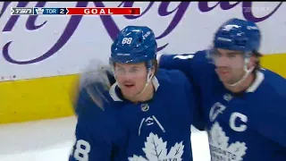 William Nylander's INSANE GOAL in OT to win it for the leafs vs the Lightning!!!