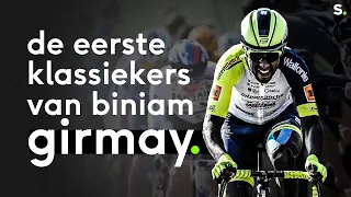 Het fenomenale kassei-debuut van Biniam Girmay