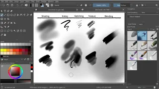 Brushes - Top 10 Brushes for Getting Started with Krita 4.3