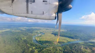 Fiji Link ATR-72-600 landing in Suva International Airport - GoPro Hero 8 Black