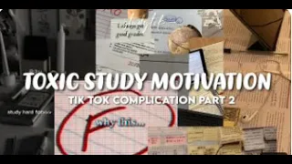 toxic study motivation videos academic validation tiktok compilation 2