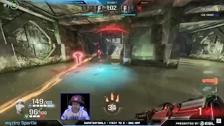 Clawz vs. Spart1e (1/4 play-off, QuakeCon 2018 Duel) – Quake Champions