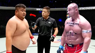 Don't Let Them Fool You! Fat Guys Knock Out Cocky Bodybuilders