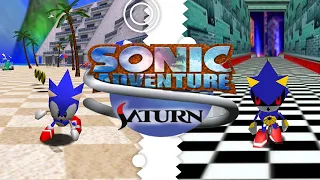 Sonic Adventure: Saturn ✪ First Look Gameplay (1080p/60fps)