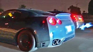 Night Full of STREET RACING in L.A.