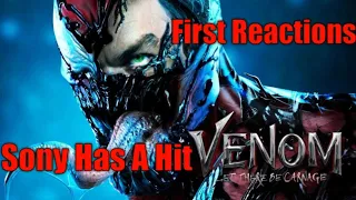 Venom 2 Let There Be Carnage First Reactions Tweets