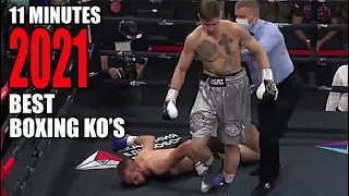 11 Minutes of Some of the Best Boxing KO's of 2021