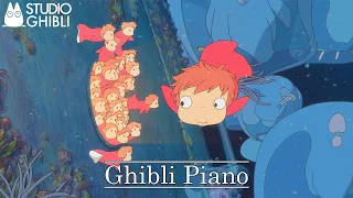 Best Studio Ghibli Piano Songs for Sleep and Relaxation 🍀 Studio Ghibli Playlist (relax,sleep,study)