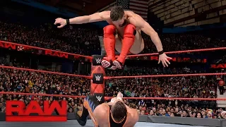 Finn Bálor vs. Curt Hawkins: Raw, Dec. 25, 2017