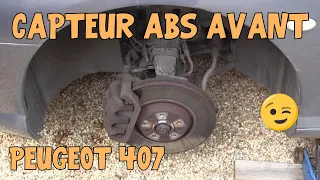 Tutoriel 407 #11 Remplacement capteurs ABS avant