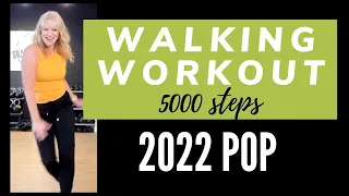 2022 POP Walking Workout | 5000 steps Fun Low Impact Easy to follow Exercise