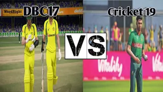 DBC17 Vs Cricket 19 who is best full comparison