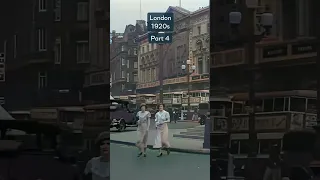 Little did they know that thousands of people would be watching this 100 years later!🔥 #london