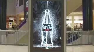 Coca cola Creates First Ever  Drinkable  Advertising Campaign