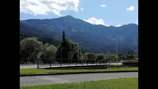 Riding Drautal Straße to Sillian (Pustertal)