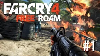 Far Cry 4 (PS4) FREE ROAM #1