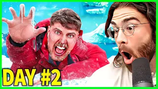 HasanAbi reacts to MrBeast | I Survived 50 Hours In Antarctica