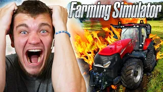 I"M A TERRIBLE FARMER! Farming Simulator