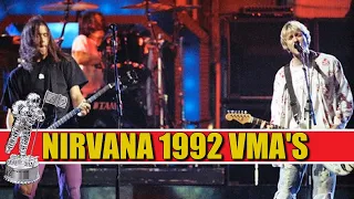 Nirvana Win For "Teen Spirit" & FEUD With Guns N' Roses At 1992 MTV VMA's!