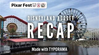 Disneyland Budget Recap | 2018 |