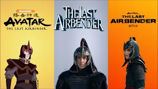 Avatar:The Last Airbender Characters Comparison Netflix VS 2010 Movie VS Animated Series #avataraang