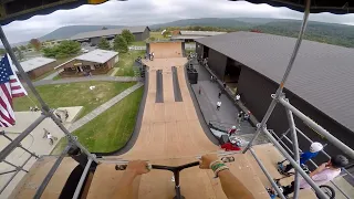 CRAZY SCOOTER TRICKS ON MEGA RAMP!