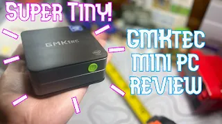 This mini pc is absolutely *ᴛɪɴʏ* GMKtec Nucbox G2