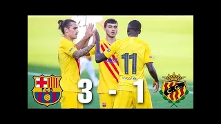 FC Barcelona vs Gimnastic | match highlights