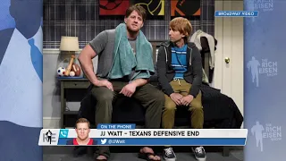 Texans DE JJ Watt on Getting to Host SNL | The Rich Eisen Show | 2/5/20