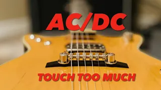 AC/DC Touch Too Much (Malcolm Young Guitar Lesson)