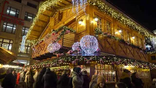 Polen - Weihnachtsmarkt Breslau 2022 (Rundgang) Jarmark Bożonarodzeniowy we Wrocławiu