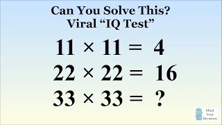 "Only Geniuses Can Solve" The Viral 11x11 = 4 Puzzle. The Correct Answer Explained